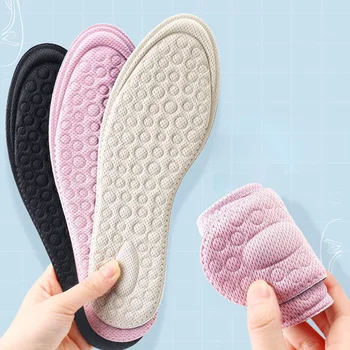 2 бр. EVA Memory Foam Дишащи Масажни Стелки за Дамски Обувки Вътрешна Подметка, а обувките Поставяне на лифт Петата Удобни Които Стелки