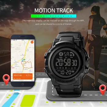 2019 SKMEI Модерен Смарт Часовници Мъжки Bluetooth Ръчен Умен Часовник за Мъже на S Приложение За Повикване Напомняне Съобщения Reloj Inteligente За Huawei, Xiaomi