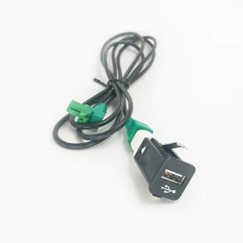 Biurlink 150 см Модифициран USB Кабел Жак Жабката Допълнителен USB Адаптер USB Комплект за BMW F20 F21 F30 F31 F36 G30 G31 F64 F48 F60