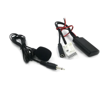 Biurlink 50 бр 150 см RD4 Радио Bluetooth, AUX Кабел Телефонен Разговор Високоговорител Микрофон, Музикален Адаптер за Citroen C2 C5 C6 модел rd4