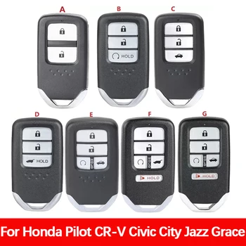 CN003136 Смяна на Honda Pilot CR-V, Civic City Jazz Grace е Подходяща За смарт ключ на Автомобила, с дистанционно управление 2/ 3/ 4/ 5 Бутони 433 Mhz KR5V2X