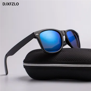 DJXFZLO нови унисекс светлоотразителни vintage слънчеви очила мъжки маркови дизайнерски слънчеви очила с нитове дамски модни слънчеви очила Oculos de sol