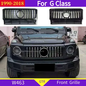 GT Решетка Предна Броня За mercedes W463 1990-2018 G Class G350 G500 G320 G55 G63 G65 G400 ABS спортна предна решетка без емблема