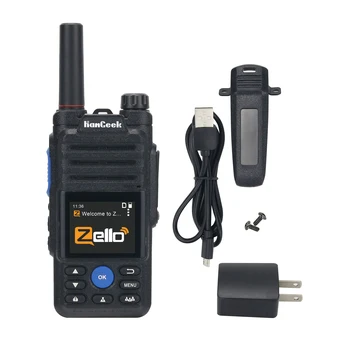 HamGeek HG-369 POC Радио Преносима Радиостанция Wifi Bluetooth 2G/3G/4G Мрежа За радио Zello Real-пр
