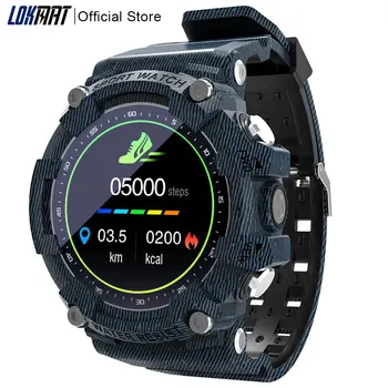 LOKMAT Watch ATTACK 2 Bluetooth Smart-Часовници, Спортни 5ATM Водоустойчив Умен Часовник Фитнес Тракер Монитор на Сърдечната Честота Глобалната Версия