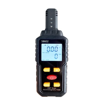 S8602 Радиация, Дозиметър Оборудване За Измерване На Електромагнитно Излъчване Измерител На Радиация Тестер 3 В 1 Аксесоари Брояч