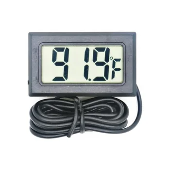 Автомобилният Цифров Термометър Мини LCD Влагомер стайната Температура температурен Сензор На Открито Влага Измервателни Уреди