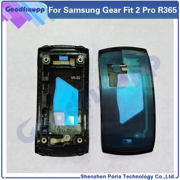 За Samsung Gear Fit 2 Pro R365 SM-R365 Смарт часовник Корпус във формата на миди Калъф, Средната рамка Рамката на LCD екрана на Предната Рамка БЕЗ Стъкло