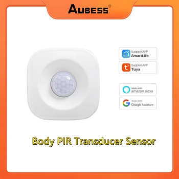Най-новият WIFI Mini Smart Сензор за Движение на Човешкото Тяло PIR Сензор Датчик Smart Life Начало на Сигурността на Безжичната Връзка Светлина 