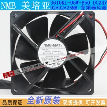 НОВ NMB-MAT NMB 3610KL-05W-В50 24-0.20 A 9225 9 см честотен вентилатор за охлаждане