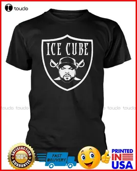 Нова Тениска на Ice Cube 'Raiders', Унисекс, Размер M-4Xl, Памучен Тениска, Тениска