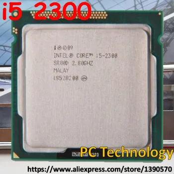 Оригиналния cpu Intel CORE процесор i5-2300 процесор 2,8 Ghz i5 2300 6 М LGA1155 95 W настолен четириядрен Безплатна доставка доставка в рамките на 1 ден