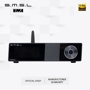 Продукти, използвани SMSL M200 Hi-Fi Аудио DAC AKM4497EQ Bluetooth 5,0 32 бита/768 khz DSD512 Коаксиален и Оптичен USB Декодер