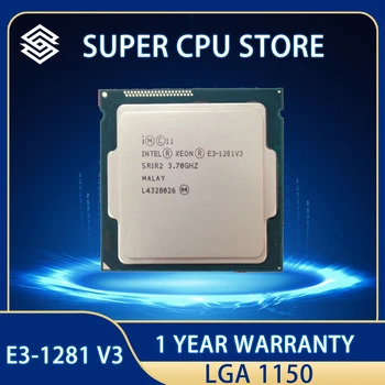 Процесор Intel Xeon E3-1281v3 E3 1281v3 E3 1281 v3 Процесора L2 = 1 M L3 = 8 М 82 W 3,7 Ghz четириядрен восьмипоточный LGA 1150